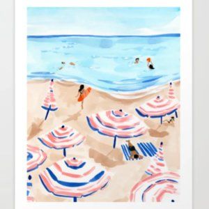 Beachy Art Print 13" x 16"